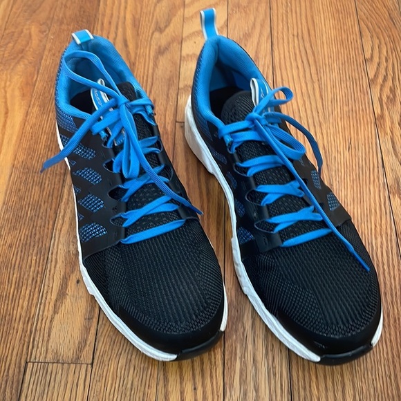 Reebok Fusion Flexweave Work RB4314 Athletic Work Shoe Black Blue Men's 11.5 - Picture 3 of 10